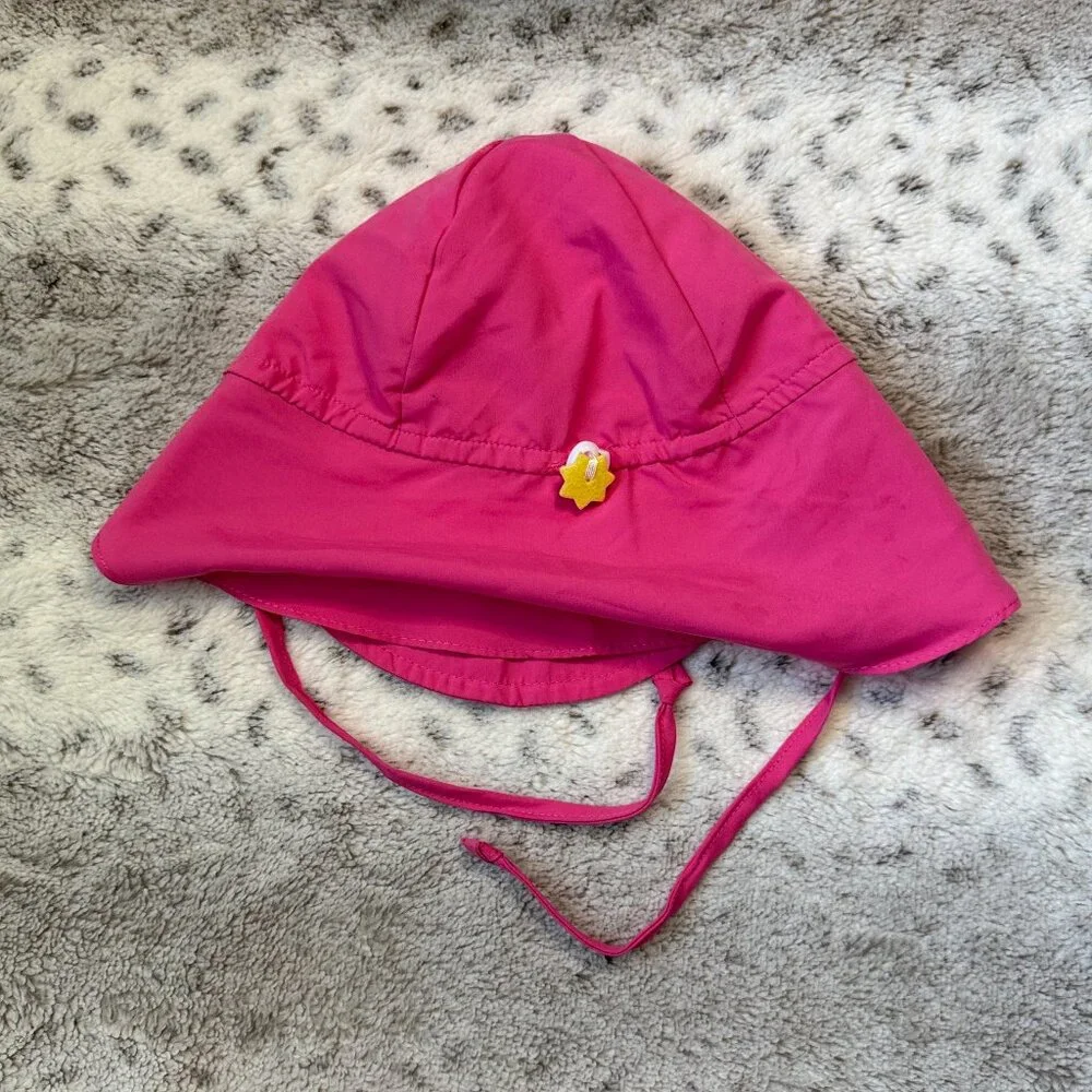 Green Sprouts hot pink bucket hat girls OS UV Protection barbiecore girlhoodcore